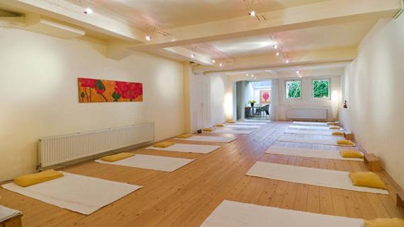 De studio van yogastudiogroningen
